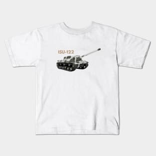 ISU-122 Soviet WW2 Tank Destroyer Kids T-Shirt